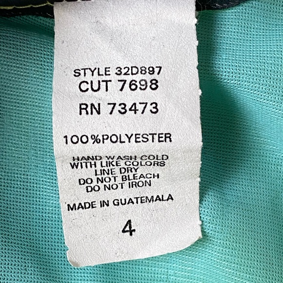 Giorgio Fiorlini Women's Green Floral Print Lace Skirt - 4 - Pre-owned - Picture 4 of 7